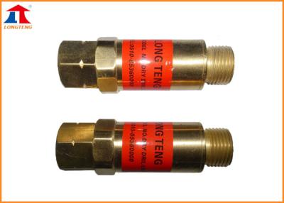 China Copper 1 / 2 Fuel Gas Flashback Arrestor For Gantry Cutting Machine for sale