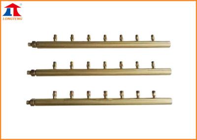 China Cutting Machine Gas Distributors Inlet 7 Outlet , Silver Solder For Pipe System for sale