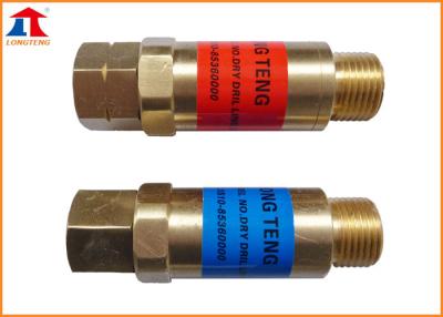 China Auto Copper 1 / 2 Oxygen Gas Flashback Arrestor For Cutting Torch for sale