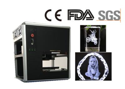 중국 제 2 3D 유리제 레이저 조각 기계, 색깔 레이저 조각 기계 판매용