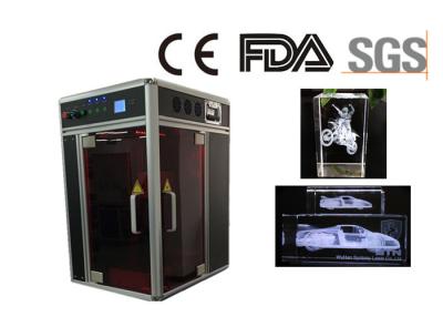 중국 레이저 3D 사진 조각 기계, 안쪽 수정같은 레이저 조판공이 532nm에 의하여 녹색이 됩니다 판매용