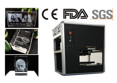 China Portable personifizierte des Foto-3D Laser Porträt-Kristalllaser-Graviermaschine-532nm zu verkaufen