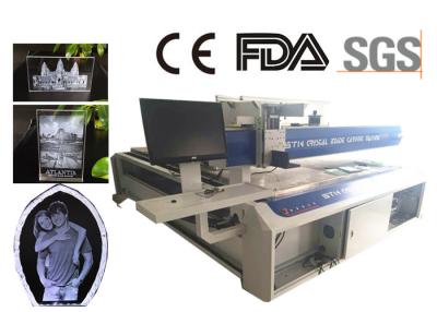 중국 휴대용 3D 지하 레이저 조각 기계, 유리/결정을 위한 3D 유리제 조각 판매용