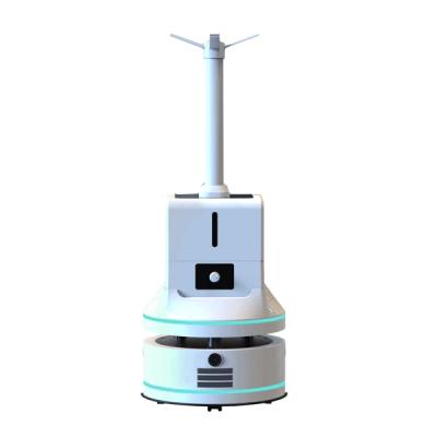 China Hotels Air Clean Robot Hands Free Disinfection Machine Smart Disinfection Spray Robot for sale