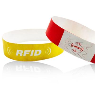 China Waterproof / Waterproof RFID NFC for cinema , door write 2022 rfid cashless dot social media wristband rfid wake up light for sale