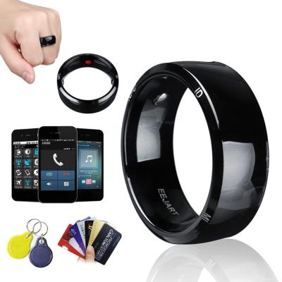 China NFC smart ring waterproof / waterproof wearable tech ring for Android NFC HF RFID cstomized NFC smart ring edroplet for sale