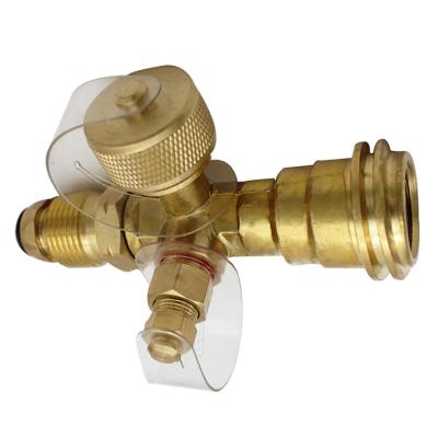 China Household North America Converter POL Propane Car Accessories Camping RV Outdoor Brass Tube Connectors Turned Lb for sale