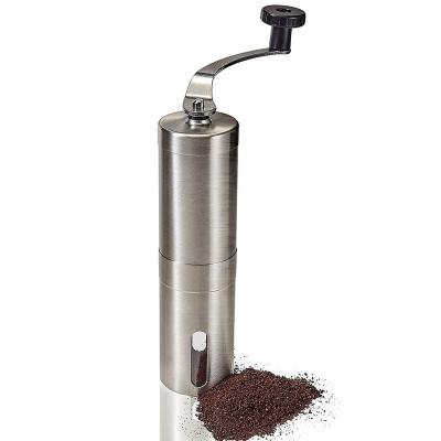 China Hotel Household Stainless Steel Coffee Bean Grinder Hand Mill Hand Grinder Portable Coffee Machine for sale