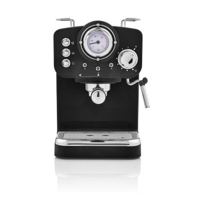 China Vintage Coffee Semi-automatic Italian Coffee Machine Italian Coffee Maker Foam Home Type Small Steam Machine for sale