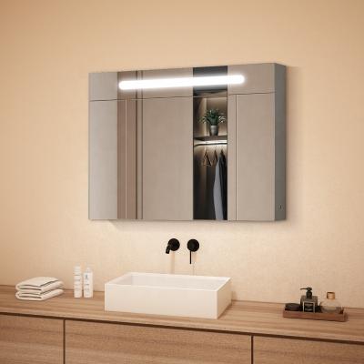 China Hotel Elegant Style Single Sink Bathroom Vanities Modern Double Bathroom Cabinet for sale