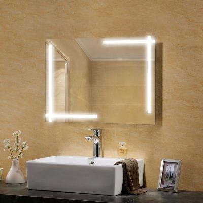 China Wall Mounted Modern Vanity Lighted Mirror Makeup Mirror Table Dresser With Lights for sale