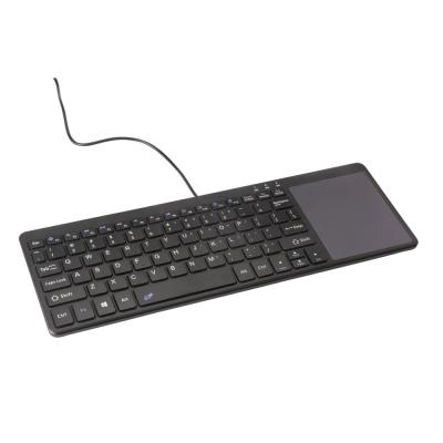 China Best choice of numeric keypad 12.9 inch wired keyboard with touchpad, wired keyboard by mousepad for sale