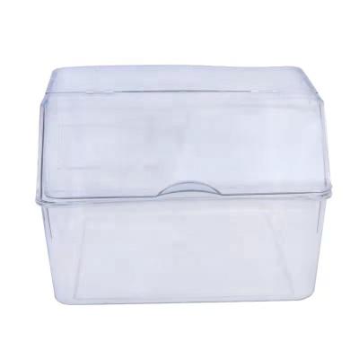 China Supermarket Food Box Display Display Boxes With Plastic Transparent Strip Covers 001 for sale