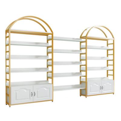 China Mother and baby single-sided shop rack display rack equipment children display 3D shelving design layout for sale