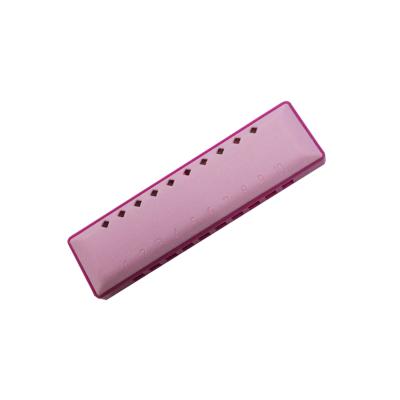 China New style 10 hole blue steel plastic harmonica toy harmonica for kids accept OEM for sale