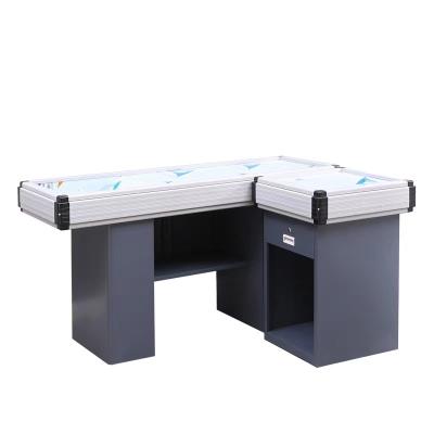 China Modern Stylish Customized Retail Cashier Desk Checkout Counter Small Boutique Checkout Counter for sale