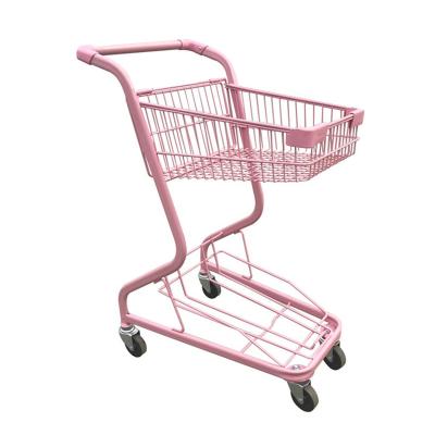 China Durable Supermarket Used Shopping Cart With High Quality Wholesale Mini Shopping Carts for sale