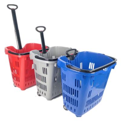 China Eco - Friendly Hot Products For Vending Online Supermarket Shopping Carts For Vending Basket Trolley for sale