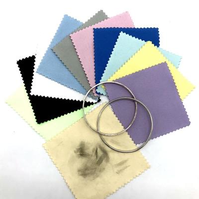 China Wholesale Custom Logo Silver Capacity Manufacturers Cloth Jewelry Polishing Polishing Cleaning Cloth for sale