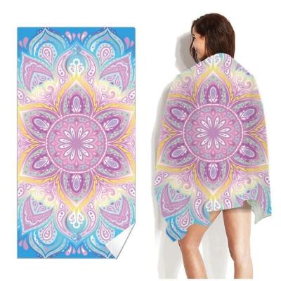 China 2022 Sustainable New Beach Towel Soft And Quick-drying Custom Summer Beach Towel for sale