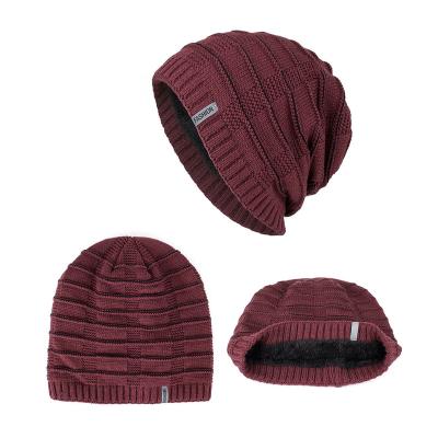 China COMMON Wholesale Custom Toddler Winter Knitted Beanie Hat And Scarf Set 5 Pieces Set For Men And Women for sale