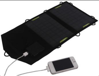 China Good sports partner 7W compact solar power charger for sale