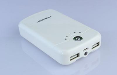 China Dual USB 18650 Power bank 8400 mAh 4 in 1 Charger With LED light for sale