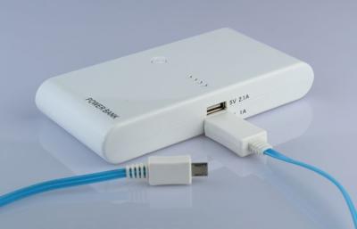 China Tablet PC / MP4 Portable 20000mah High Capacity Power Bank Lithium With Dual USB for sale