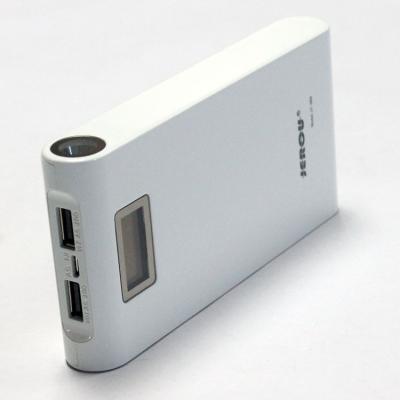 China Wit Dubbel USB 18000mah leidde de Batterij van de Machtsbank met Geleide het Schermvertoning Te koop