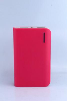 China DC 5V Red Universal Portable Power Bank 3900mAh with Digital Display Power for sale