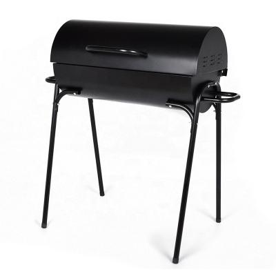 China Hot Sale Factory Direct Easily Assembled Barrel Shaped Meat Cooker Charcoal Grill Barbecue à venda