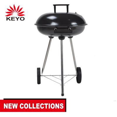 China Small Round Easily Assembled Outdoor Garden Charcoal Kettle Grills On Sale Charcoal Grill Barbecue zu verkaufen