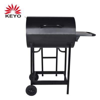 Chine Small Easily Assembled Outdoor Camping Cart Barrel BBQ Charcoal BBQ Grill à vendre