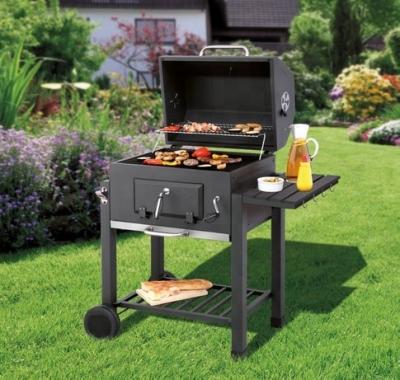 China Hot Selling All-Saeson Adjustable Size Outdoor Mobile Charcoal BBQ Grills Gardening Grills Te koop