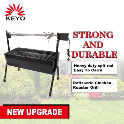 Chine Easily Assembled Cyprus KEYO SAA LFGB Outdoor Heavy Duty BBQ Grill Spit Rotisserie Electric BBQ Machines à vendre