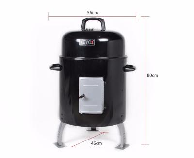 Cina BBQ Charcoal BBQ Grill Smoker Meat Smoker Box Meat Vertical Smoker Cleaned And Gathered Easy Easily Gathered in vendita