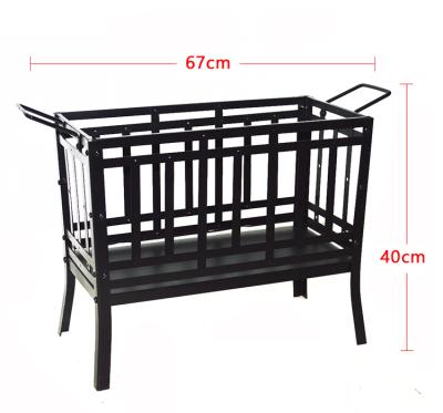 China Wholesale Stocked Fire Basket Charcoal Fire Basket Table Top Fire Pit Screen for sale