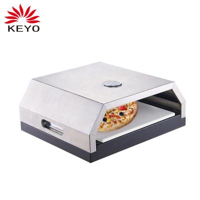 중국 Lightweight and Portable Pizza BBQ Grill Pizza Oven with Stone for Gas or Charcoal Grill Pizza Box 판매용