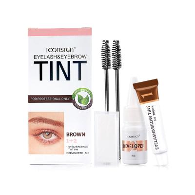 China Waterproof Small Box Tinting Tools Lash Brow Tint 10ml Dye Eyebrow Tint for sale