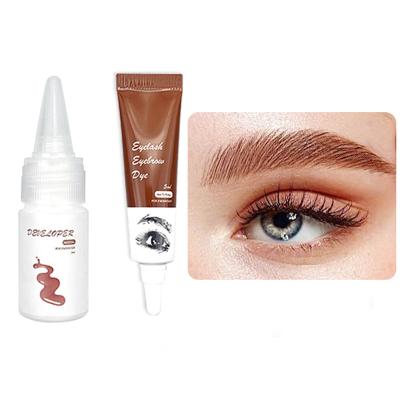 China Effectly Waterproof Hot Selling Private Label Brow Tint Kit Lasting 60 Days Tint Eyebrow Dye Eyebrow Tint for sale