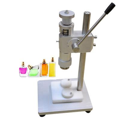 China Suitable for a variety of types hand press perfume bottle machine perfume perfume bottle manual crimping capping machine 13mm 15mm 18mm for sale