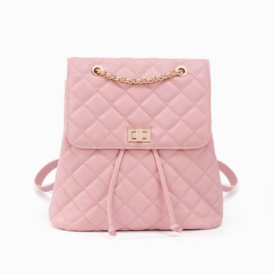 China Lady 2021 spring and women's pungent pungent summer pink color handbag and backpack for sale