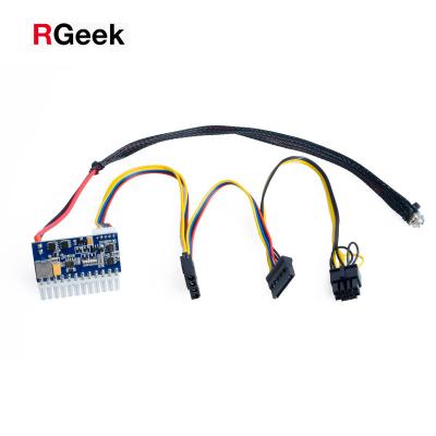 China PSU RGeek 24Pin Desktop DC ATX 19V 200W Pico For Motherboard for sale