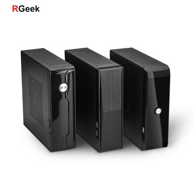 China RGeek Educational Customize Mini PC j1900 Mini Computer Case ITX PC Dual Monitor for sale