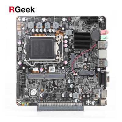 China RGeek 6gen 7gen 8gen H110 PCIEx16 Desktop PC Pico Express ITX Mini 1151 All In One AIO LGA1151 Socket DDR4 Mini ITX Motherboard for sale