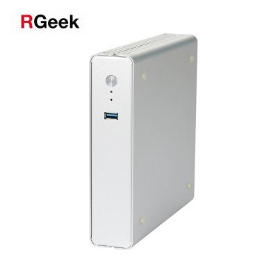 China RGeek G48 Mini Computer Chassis Case USB 3.0 PC Case HTPC Mini Desktop Aluminum Cooling Case for sale