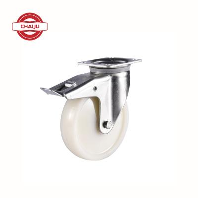 China 3 Inch Caster 2inch Contemporary PVC PU Swivel Plate Medium Duty Caster Wheels Trolley Caster Wheels for sale