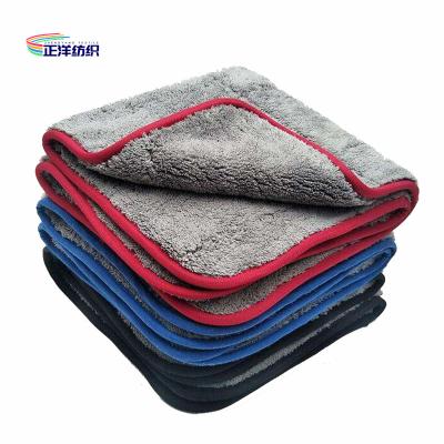 China Extra Dikke Wasbare Microfiber de Doeken Middelgrote Grootte 40x60cm van 1000gsm Microfiber-Auto Drogende Doek Te koop