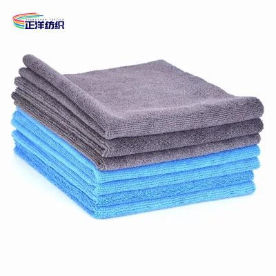 中国 350gsm 40x40cmの自動清拭布のMicrofiber Edgeless滑らかなリント・フリー車の詳述の布 販売のため