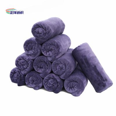 China Microfiber Cleaning Cloth 40x80cm 300gsm Beauty Towel Body Towel For Beauty Salon Special Made Towel for sale